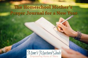 The Homeschoo mother's Pryaer Journal Half off